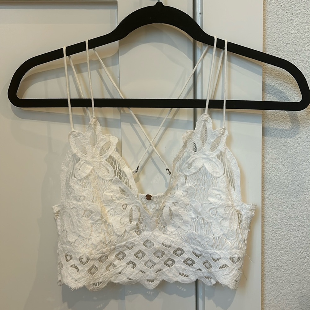 Free People Intimacy FP Adella Longline Bralette